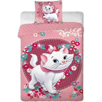 Jerry Fabrics detské bavlna obliečky Mačka Marie 2014 140x200 70x90