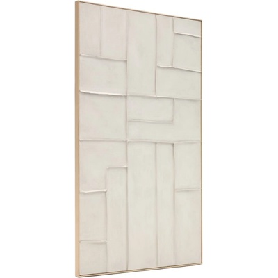 Abstraktní obraz Kave Home Klis 200 x 120 cm