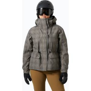 Helly Hansen Дамско скиорско яке Helly Hansen Nora Insulated 2.0 pebble broxburn plaid aop