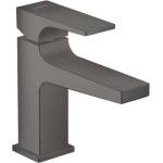 Hansgrohe Metropol - Смесител за умивалник с изпускателен клапан „Push-Open, матиран черен хром 32500340 (32500340)