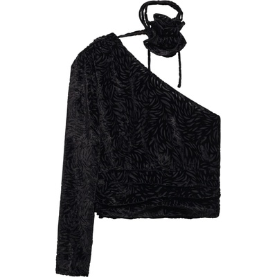 MANGO Блуза 'Adeli' черно, размер L