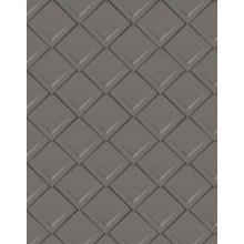 Prefa Falcovaná šablona 290 x 290 Základní šablona Stucco P.10 Světle šedá