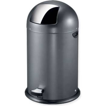 EKO 33 л. сив кош за отпадъци с педал ЕКО от серия kick can (eko964800grey)