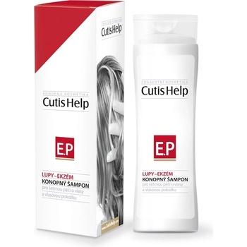 CutisHelp konopný šampon lupy ekzém 200 ml