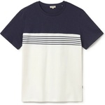 TWOTHIRDS Мъжка тениска TWOTHIRDS Plavi T-shirt - Ecru / Navy (216-7655-0211)