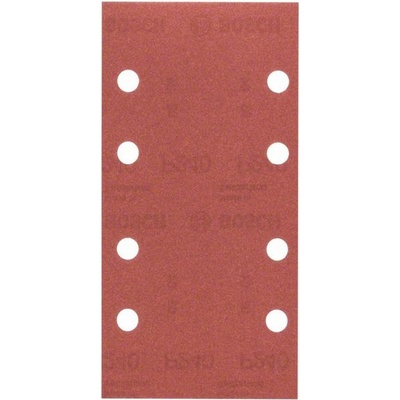 BOSCH 10dílná sada brusných papírů pro vibrační brusky, 93 x 185mm 2609256A85
