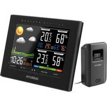 Hyundai WS 4380, barevný displej černá