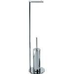 DECOR WALTHER Поставка за тоалетна хартия и четка за тоалетна Straight хром (0506100)