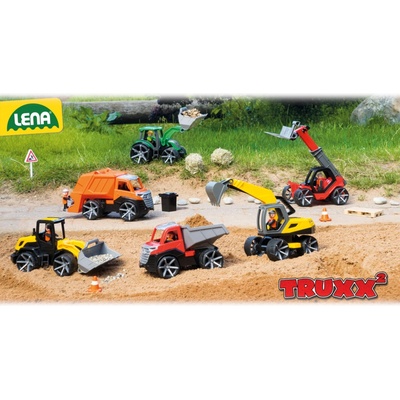 Lena Traktor ozdobný kartón