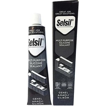 Selsil СЕЛСИЛ ТУБА Силикон Универсален 100% Безцветен 50мл