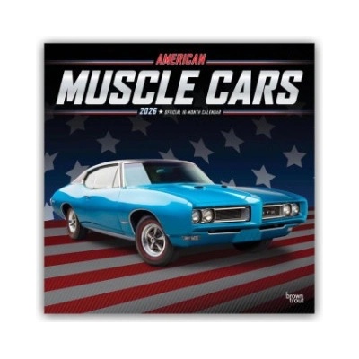 Browntrout Verlags GmbH American Muscle Cars - Muskel-Autos 2026 - 16-Monatskalender | BrownTrout Publishers Inc