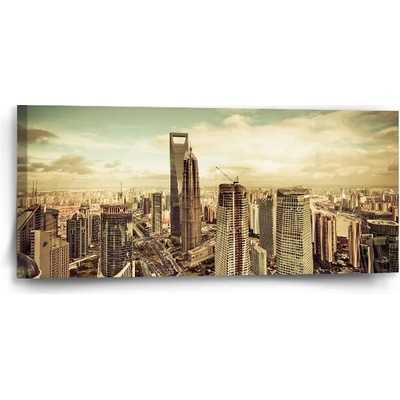 Sablio Obraz Mrakodrapy 4 - 110x50 cm
