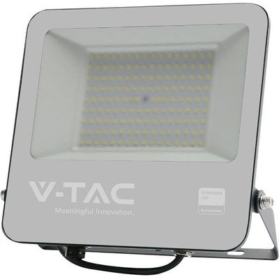 V-TAC 100w led Прожектор samsung Чип 1м Кабел Черно Тяло 6400k - 23441 (23441)