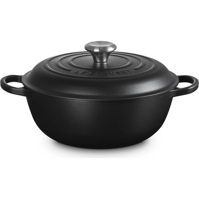 Le Creuset 21309260000430 Hrniec Signature 26 cm, čierny matný