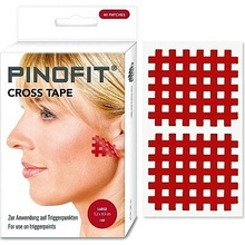 Pinofit cross tape veľký červený 5,2 x 4,5 cm 40 ks