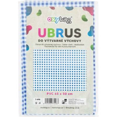 Karton P+P Ubrus PVC - modré káro 65 x 50 cm