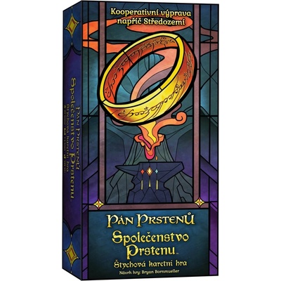 Asmodee Czech Republic Pán prstenů: Společenstvo prstenu – Štychová karetní hra