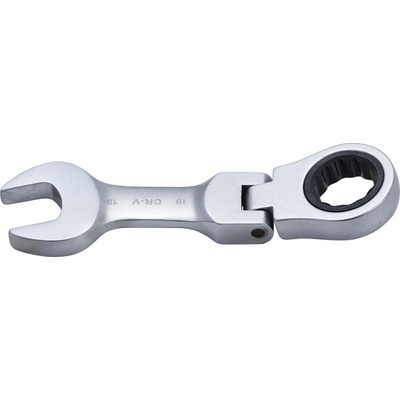 BGS Technic Račňový očkoplochý kľúč krátky kĺbový 19 mm BGS 6919