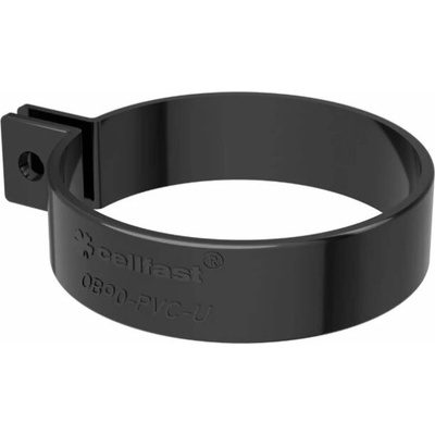 Covernit Plastová objímka zvodu 90 mm čierna
