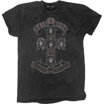 Guns N' Roses Риза Monochrome Cross Unisex Dip-Dye on Black L (GNRTS97MDD03)