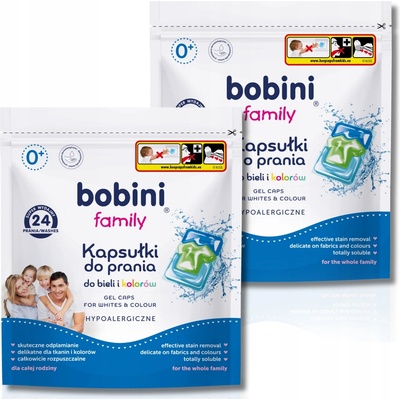 Bobini Family Kapsle na praní Univerzální 2 x 24 PD