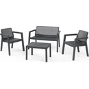 KETER EMILY PATIO Set záhradný bez sedákov, grafit 17209500