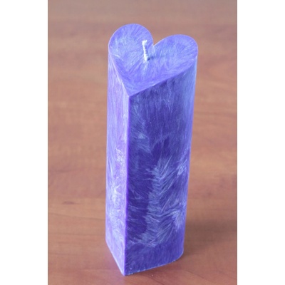 Yoga Candle Srdce Fialová 45 hod