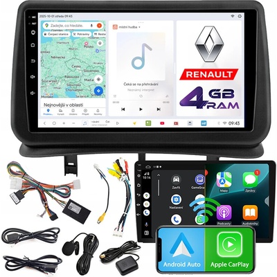 NCS D9 Renault Clio III 2005-2013 4GB