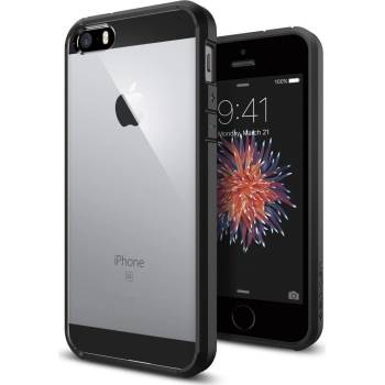 Pouzdro Spigen Apple iPhone 5/5S/SE Ultra Hybrid černé