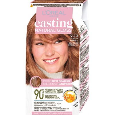 L'Oréal Casting Natural Gloss 723 Chrumkavá mandľa