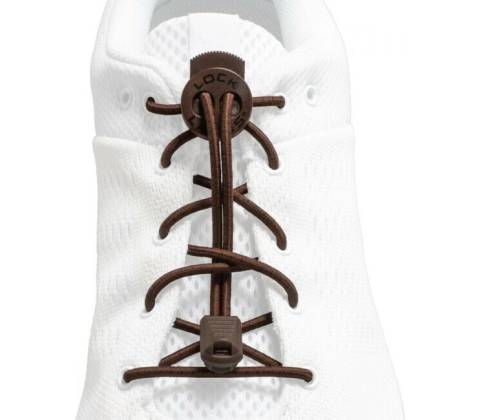 Lock Laces hnedé