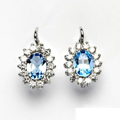 Čištín 105292223 čiré zirkony Kate přírodní topaz swiss NK 1507