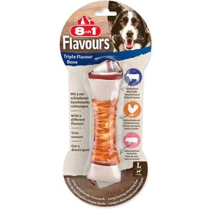 8in1 Лакомство 8in1 Triple Flavour дъвчаща кост L (A4-144571)