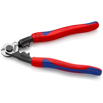 KNIPEX Ножици за рязане и кримпване на кабел до 10мм2, (k9562190)