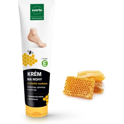 Svorto Krém na nohy s včelím voskom 100 ml 1ks