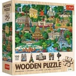 Trefl Wooden puzzle 1000 France famous places TREFL