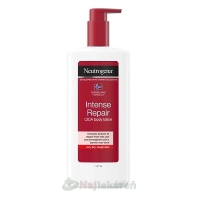 Neutrogena CICA regenerační tělové mléko 400 ml