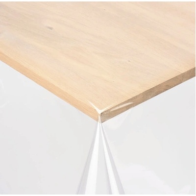 PVC obrus metráž transparentný 0,3 mm, šírka 130 cm