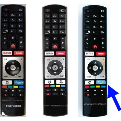 Diaľkový ovládač Telefunken RC4318