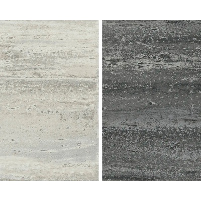 Polyform obkladová doska obojstranná travertin světlý/travertin tmavý 10x640x4100 mm