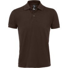 Soľs PRIME men pánské polo triko SL00571 Chocolate