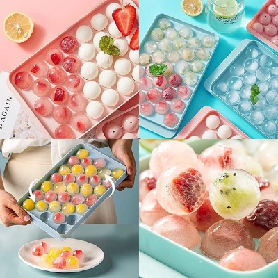 IceTrays Пластмасови кръгли форми за лед - IceTrays