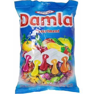 Tayas Damla Assortment Ovocné bonbóny 1 kg