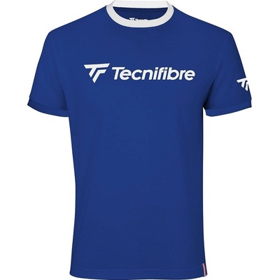 Pánské tričko Tecnifibre cotton Tee Royal