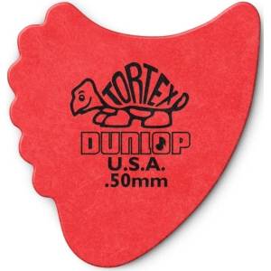 Dunlop 414R 0.50 Tortex Fins Перце за китара (414R050)