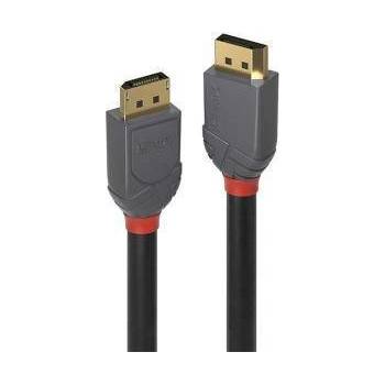 Lindy Кабел LINDY DisplayPort Anthra Line 4K 3m тройно екраниран, LNY-36483