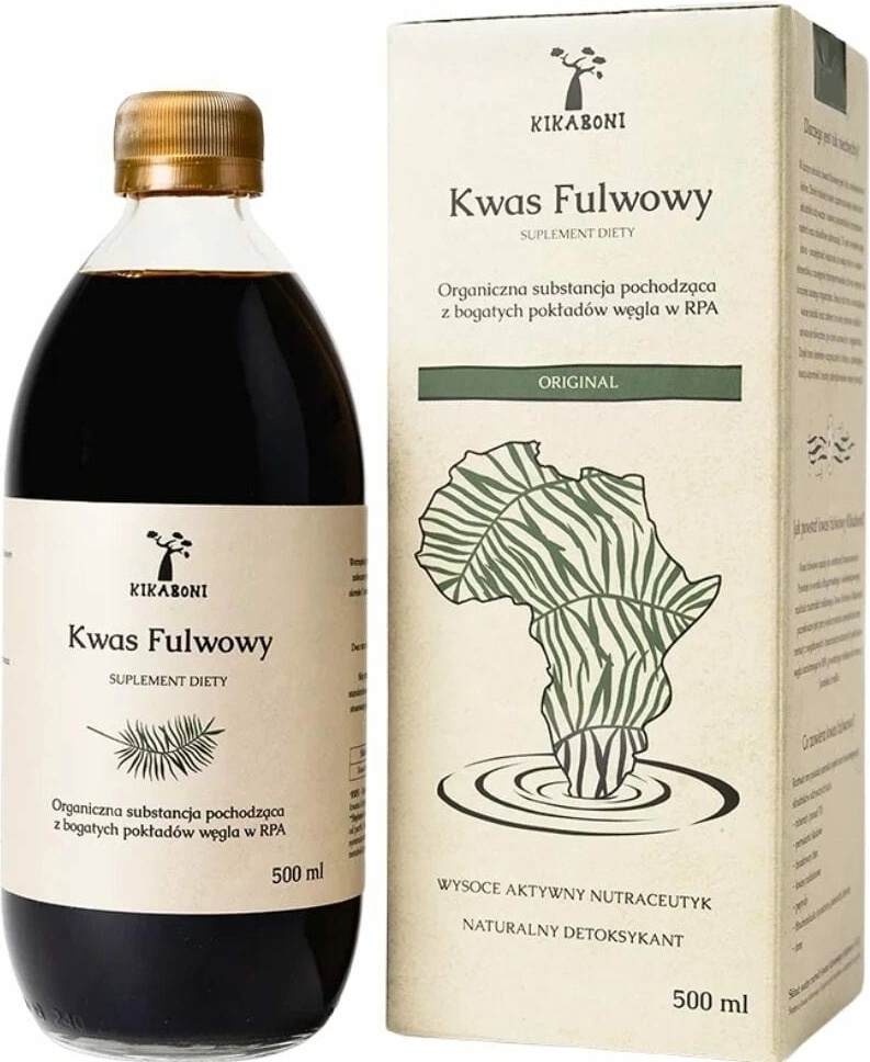 Acide Fulvique Kikaboni - 500 Ml, Complément Alimentaire Neuf
