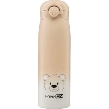 Image 1 of FreeOn Термос от неръждаема стомана Freeоn - 480 ml, бежов (380708)