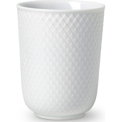 Lyngby Чаша халба Rhombe бяла (201235)