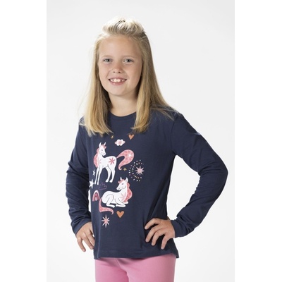 HKM Pony Dream dětské tričko s jednorožcem tmavě modré – Zboží Dáma